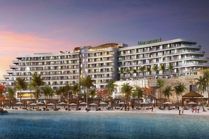 Margaritaville Beach Resort Nassau Bahamas main exterior